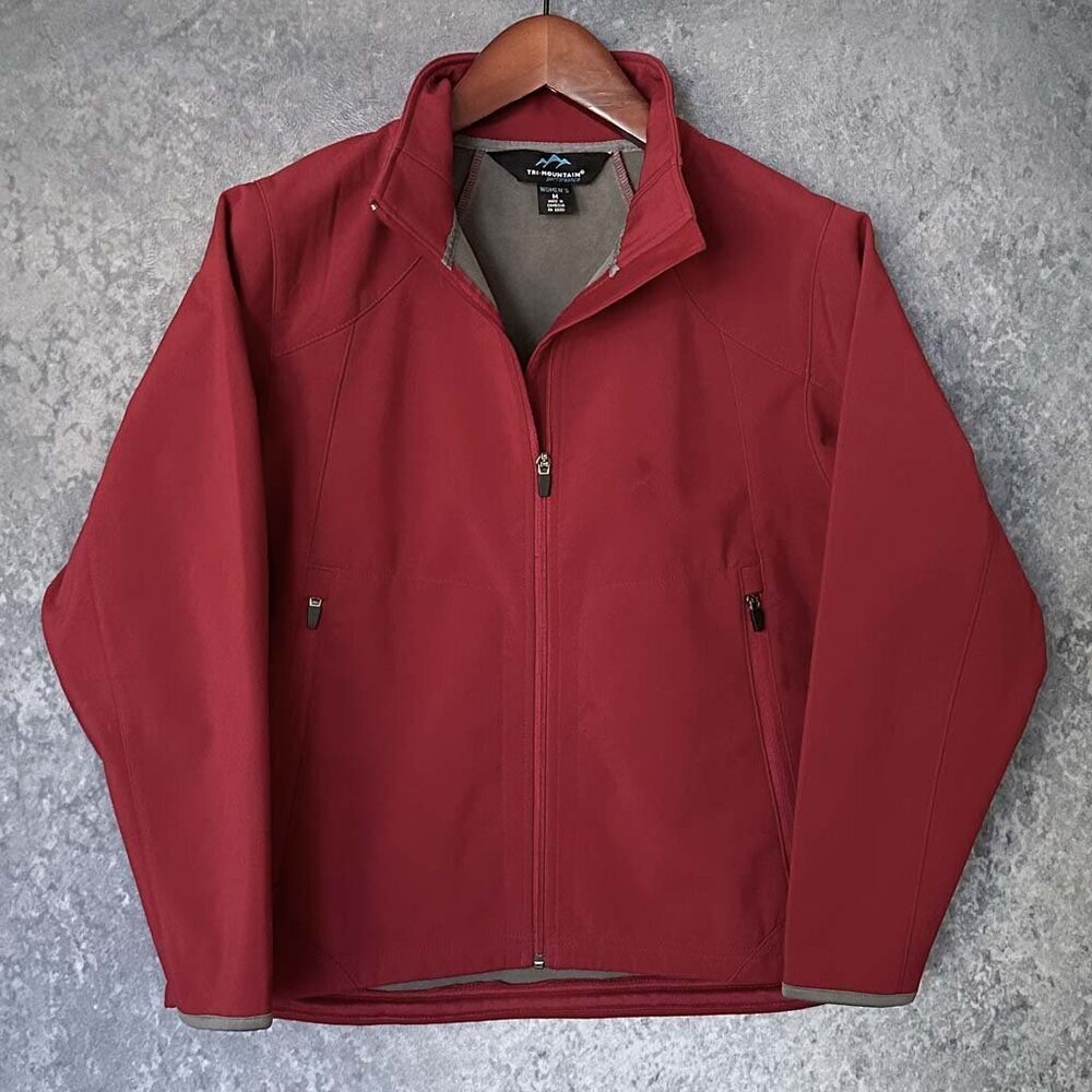 Tri-Mountain Performance Women's Shell/Fleece Jacket, M